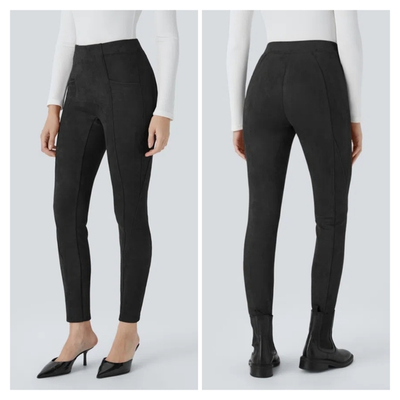 HALARA Pants - HALARA‎ Women's Suede Leggings